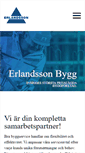Mobile Screenshot of erlandssonbygg.se